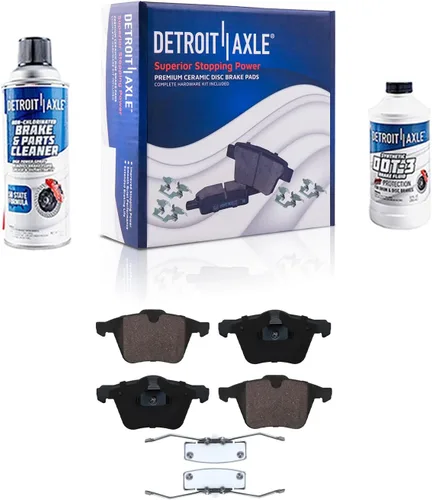 Miniatura 106 de Detroit Axle - Pastillas de Freno para Nissan Altima Sentra 350Z Juke INFINITI G35, Pastillas de Freno Cerámica Delanteras y Traseras Reemplazo