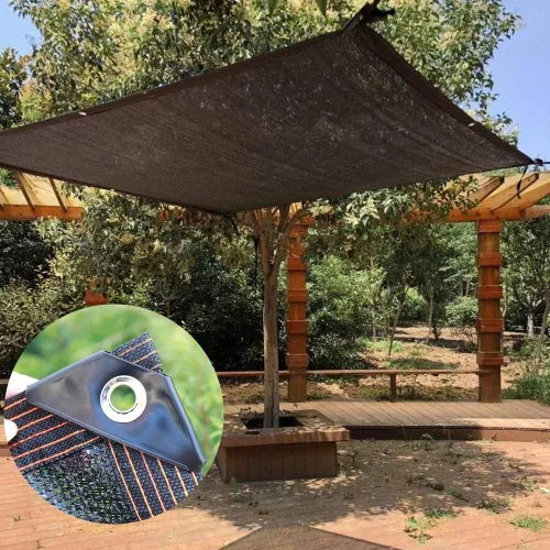 Miniatura 7 de winemana - Toldo para sombra del 40%, lona de malla duradera con ojales, red anticongelante para jardín, para pérgola, invernadero, cultivo