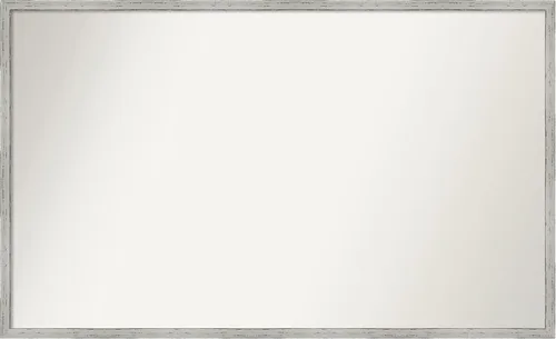 Miniatura 1122 de Amanti Art Espejo de baño blanco para sobre el fregadero, 32 x 45 pulgadas, espejo de tocador rectangular blanco esbelto, marco de madera moderno