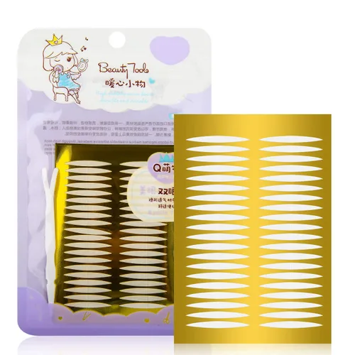 Cintas invisibles de doble párpado, uso médico, tiras adhesivas de fibra para párpados, perfectas para párpados con capucha caída, caída, desigual,