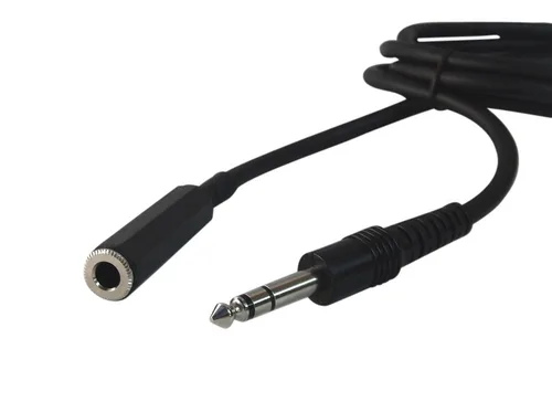 Miniatura 2 de Your Cable Store Cable de extensión estéreo de 15 pies y 1/4 pulgadas macho/hembra