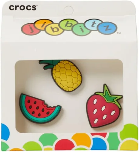 Miniatura 2 de Crocs Jibbitz - Paquete de 3 dijes para zapatos de comida Jibbitz para Crocs
