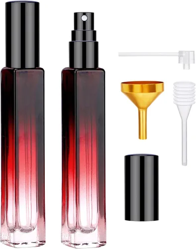 Miniatura 18 de Segbeauty 5 Pack de botellas de spray de vidrio rellenables de 10 ml para perfume, botella de colonia de niebla fina mini vacía de viaje de 10 ml