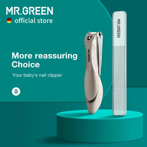 Miniatura 2 de MR.GREEN Cortaúñas de seguridad para bebés Cortaúñas para el cuidado de las uñas Cortador de uñas de los dedos Cortaúñas para recién nacidos