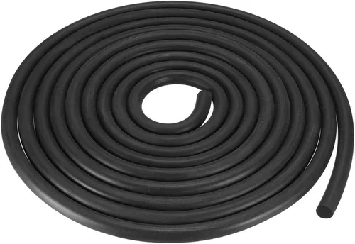 Miniatura 10 de uxcell Tira de goma de espuma de sellado de 0.118 in de diámetro 16.4 ft de largo, color negro