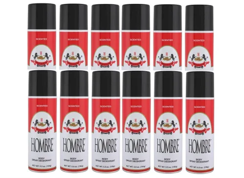 Miniatura 8 de Hombre Spray corporal desodorante rojo clásico para hombres 5.5oz-156g