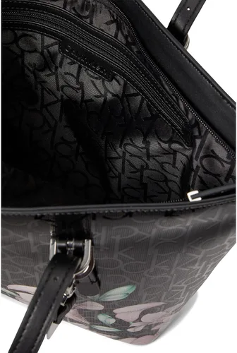 Miniatura 3 de Calvin Klein Serafina Tote Negro Floral Talla única, Negro Floral