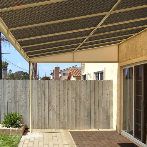 Miniatura 7 de Rulo de tela para dar sombra de Patio de 6' x 50' 6/8/12 pies de tela para dar sombra para patio, vela de malla de reemplazo para pérgola, cubierta