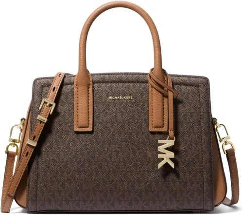 Miniatura 44 de Michael Kors - Laila, bolso pequeño para mujer Herrajes dorados/vainilla/bellota