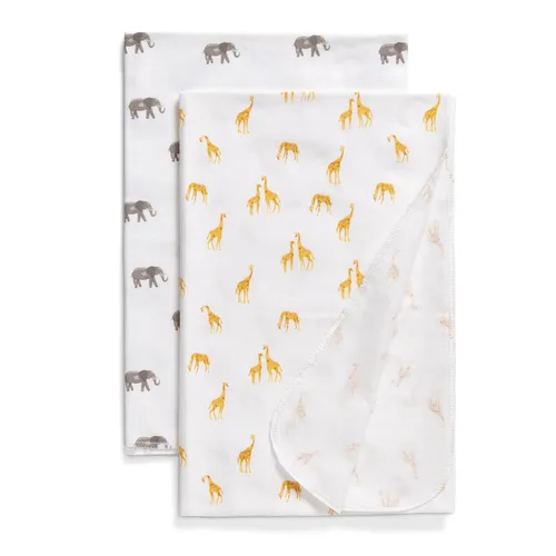 Miniatura 21 de Delta Children Mantas de Recepción para Bebé de Franela 100% Algodón para Niñas y Niños – 30x30 Pulgadas (Paquete de 2), Floral Rosa