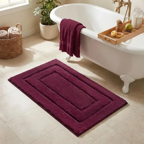 Miniatura 29 de GRANNY SAYS Alfombras de baño antideslizantes, lavables, extra suaves y absorbentes de agua para baño, alfombra de baño peluda de felpa, alfombra