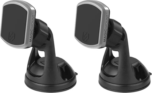 Miniatura 9 de Scosche MagicMount Pro Soporte magnético para teléfono para automóvil con cargador USB-C de 20 W + 12 W USB-A, enchufe para encendedor