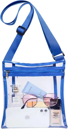 Miniatura 9 de Vorspack - Bolso transparente aprobado para estadios - Bolso cruzado de TPU para mujeres - Concierto