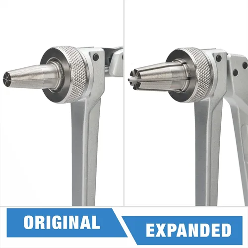 Miniatura 6 de iCrimp PEX - Herramienta expansora con cabezales de expansión de 1/2", 3/4", 1" para manguitos de expansión Uponor ProPex, cumple con la norma ASTM