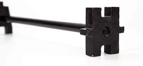 Miniatura 3 de YTK Llave de tambor de hierro que se adapta con revestimiento para tapas de bung de 2 y 3/4 pulgadas, abridor de tapa de tambor de aceite, barril