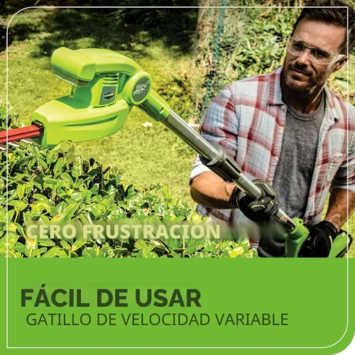 Miniatura 5 de Greenworks Sierra de poste de 40V de 8" + Cortasetos de poste, batería de 2.0Ah (Gen 1)
