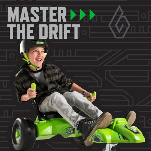 Miniatura 2 de Huffy Green Machine Vortex 12V Juguete de montar con batería, ideal para mayores de 8 años, fácil de operar, marco ajustable, diversión sin fin