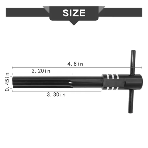 Miniatura 5 de Kit de herramientas de alineación de carcasa de interruptor de encendido para motocicleta 943 para Harley Street Glide 2003-2013 (negro)