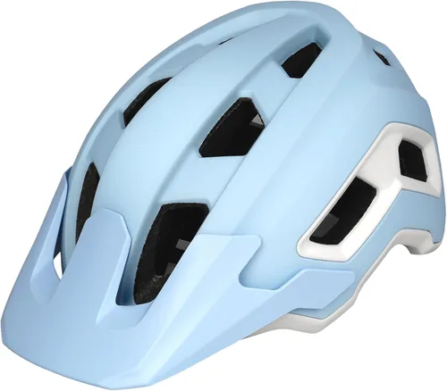 Miniatura 12 de Casco de bicicleta para adultos y jóvenes, casco ligero de MTB con visera ajustable para ciclismo de montaña/carretera, 2 tamaños para hombres