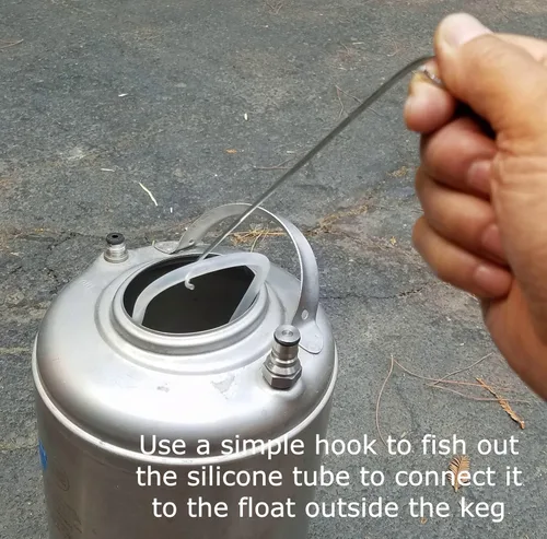 Miniatura 5 de FLOTit 2.0 con tubo de inmersión de gas Max Headroom y una herramienta GANCHO. Tubo de inmersión flotante sin cerveza con DFI para una cerveza
