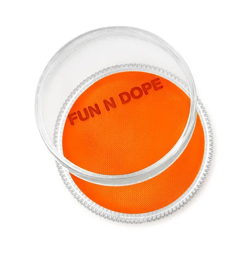 Miniatura 5 de Fun N' Dope - Pintura facial para niños y adultos (amarillo mate), pintura corporal no tóxica a base de agua de grado profesional, pintura facial