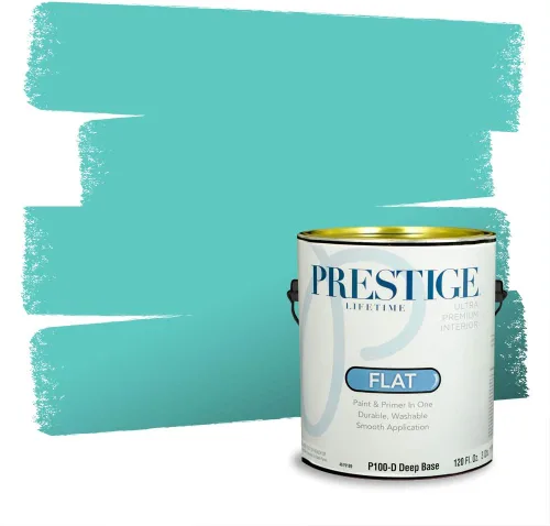 Miniatura 531 de Pintura Exterior + imprimación PRESTIGE, todo-en-uno, 1 galón, acabado mate, color comparable al Valspar* Royal Gray* VS151-Gris real