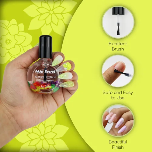 Miniatura 4 de Mia Secret Aceites perfumados para cutículas fabricados en Estados Unidos, 6 variedades de aroma (ramo de primavera, 1 oz.)