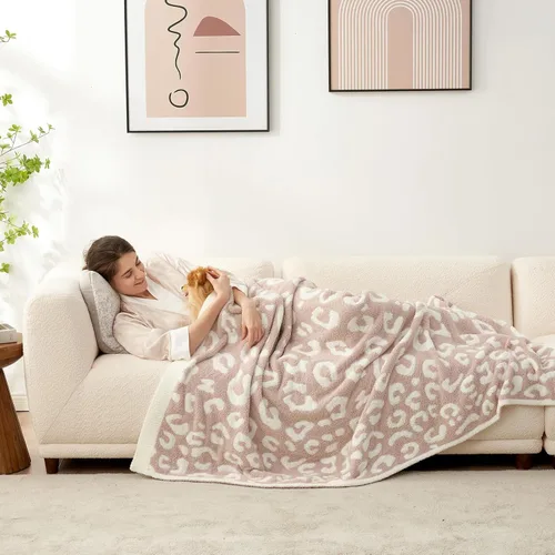 Miniatura 24 de Snuggle Sac - Manta a cuadros, manta roja para sofá, manta de microfibra de franela buffalo a cuadros, mullida, cálida, acogedora, suave, manta