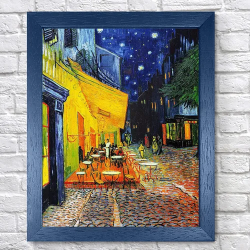 Miniatura 3 de VeGuude Pintura por números para adultos y niños principiantes, paquete de 4 kits de pintura por números de La noche estrellada de Van Gogh