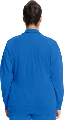 Miniatura 61 de Infinity by Cherokee 2391A - Chaquetas médicas con cremallera frontal para mujer, tela elástica en 4 direcciones