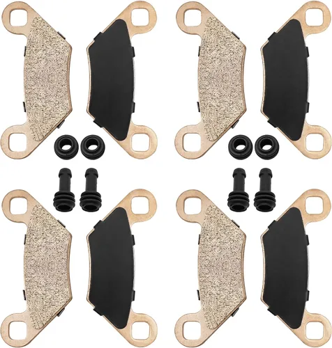 Pastillas de Freno Delantero Trasero Sinterizado & Botas para Polaris Sportsman 1000 Scrambler 1000 Sportsman X2/Touring/High Lifter