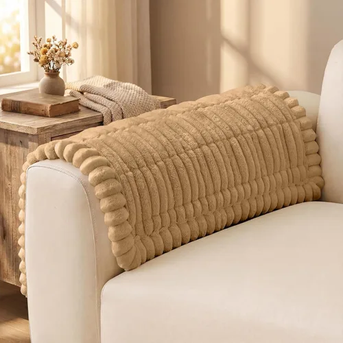 Miniatura 22 de decorUhome Funda de sofá para perros, funda antideslizante y mullida para sofá, para asiento, respaldo y reposabrazos, protector de sofá suave