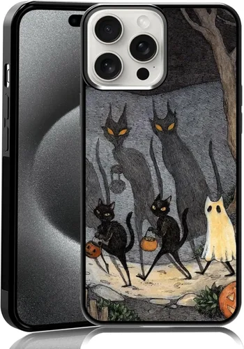 Miniatura 106 de Elegante funda de teléfono con diseño de gato Marie compatible con iPhone 11, funda de encaje dorado para iPhone, a prueba de golpes, rosa fucsia