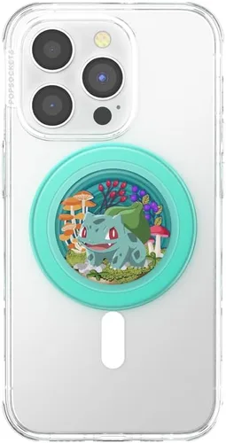 Miniatura 3 de PopSockets Agarre para Teléfono para MagSafe con Soporte, Soporte Magnético, Parte Superior Intercambiable, Sujeción Segura para Fundas MagSafe
