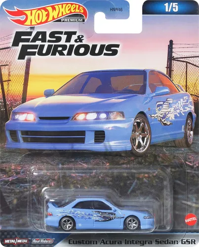 Miniatura 6 de Hot Wheels Cars, Premium Fast & Furious - Coche fundido a presión a escala 1:64 para coleccionistas inspirados en la franquicia de películas Fast &