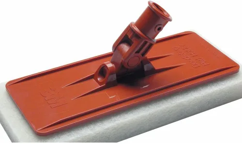 Miniatura 2 de 3M Doodlebug Soporte para almohadilla de piso, naranja, 9 pulgadas de largo x 3.75 pulgadas de ancho, plástico 1 unidad
