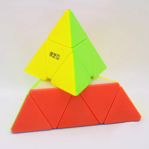Miniatura 5 de Bukefuno QY Toys MS Series 3x3 pirámide de velocidad magnética, cubo sin pegatinas QY MS M Pyraminx Mofangge Speed Cube versión 2020