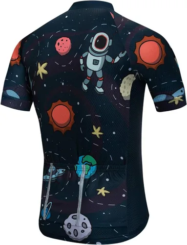Miniatura 2 de Cycling Jersey Mens Bike Jersey MTB Road Bicycle Clothing Summer Short Sleeve Pro Breathable Cycling Shirt Tops Jackets
