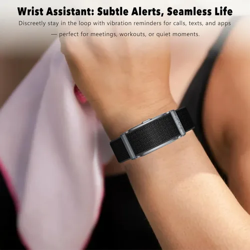 Miniatura 8 de Pulsera de salud, seguimiento inteligente de fitness para hombres y mujeres, monitor de sueño 24 horas, monitor de estrés y presión arterial