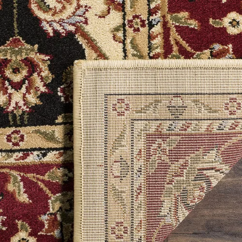 Miniatura 4 de SAFAVIEH Lyndhurst Collection - Alfombra de pasillo, 2 pies 3 pulgadas x 6 pies, multicolor y rojo, diseño oriental tradicional, no desprende pelusa