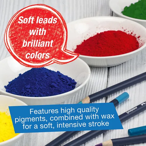 Miniatura 5 de Faber-Castell Creative Studio Goldfaber - Lápices de colores, lata de 48