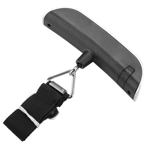 Miniatura 6 de Báscula de peso portátil digital para equipaje mini tamaño LCD digital digital colgando básculas portátil gancho balanza máxima carga 1102lbs