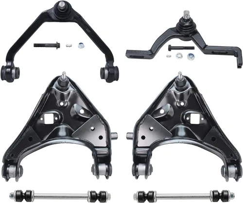 Miniatura 54 de Detroit Axle - Kit de extremo delantero para Chrysler 300 Dodge Charger Challenger 2011-2023, 2 brazos de control inferiores traseros 2 varillas