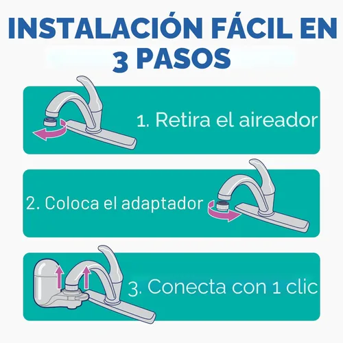Miniatura 5 de PUR PLUS - Sistema de filtración de agua para montaje en grifo vertical, filtro reductor de plomo, agua de gran sabor, fácil de instalar, dura 100