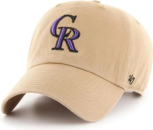 Miniatura 17 de 47 Brand MLB Primary Logo Clean Up Adjustable Strap Baseball Dad Hat Cap, Adult