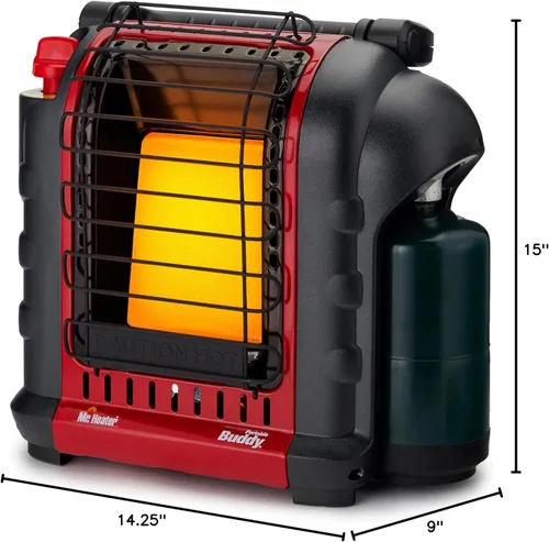 Miniatura 5 de Mr. Heater Calentador portátil Buddy F232000 (paquete de 2)