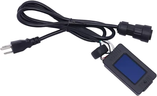 Miniatura 9 de Inversor solar, inversor de aleación de aluminio de 600 W, inversor de rejilla con pantalla LCD, kit de inversor solar para paneles solares de 30 V