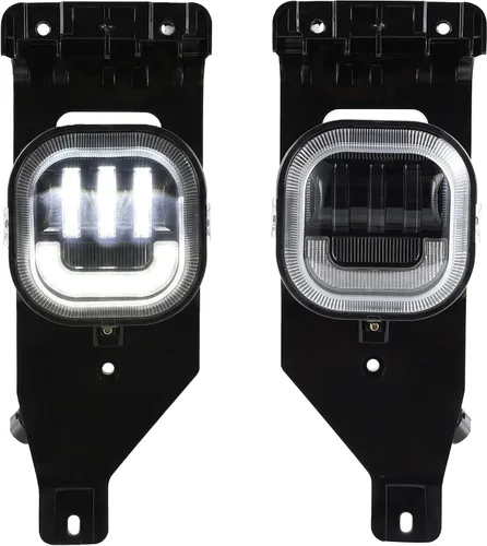 Miniatura 10 de Luz antiniebla LED con luces de circulación diurna, montaje de luz antiniebla para Ford F250 F350 F450 F550 Super Duty 2005 2006 2007 luces