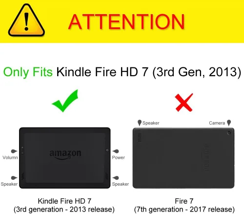 Miniatura 2 de Fintie estuche para Kindle Fire HD 7" (2013 modelo viejo)