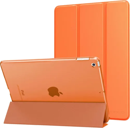 Miniatura 13 de MoKo Funda para iPad 9.7 2018/2017 de 5ª / 6ª Generación - Funda delgada y ligera con soporte para Smartphone con parte trasera translúcida